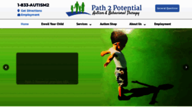 What Path2potential.org website looked like in 2019 (4 years ago)