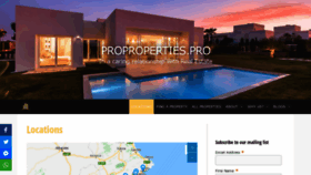 What Proproperties.pro website looked like in 2019 (4 years ago)