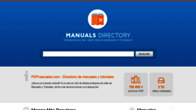 What Pdfmanuales.com website looked like in 2019 (4 years ago)