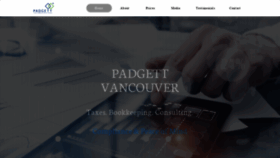 What Padgettvancouver.ca website looked like in 2019 (5 years ago)