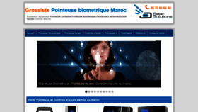 What Pointeuse.ma website looked like in 2019 (4 years ago)