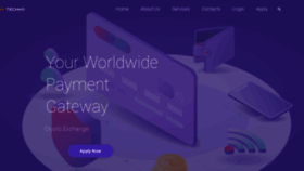 What Paytechno.com website looked like in 2019 (4 years ago)