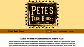 What Petestakohouse.com website looked like in 2019 (4 years ago)