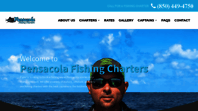 What Pensacolafishingcharters.com website looked like in 2019 (4 years ago)