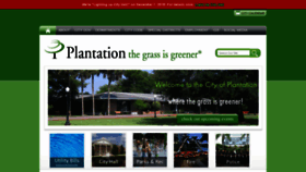 What Plantation.org website looked like in 2019 (4 years ago)