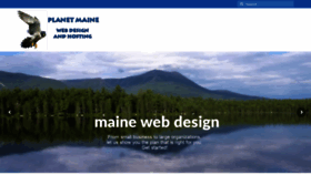 What Planetmaine.net website looked like in 2019 (4 years ago)