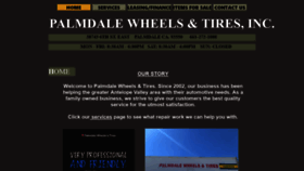 What Palmdalewheelsandtires.com website looked like in 2019 (4 years ago)