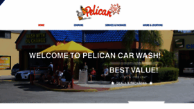 What Pelicancarwash.com website looked like in 2019 (4 years ago)