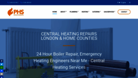 What Propertyheatingsolutions.com website looked like in 2019 (4 years ago)