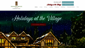 What Pleasantbeachvillage.com website looked like in 2019 (4 years ago)