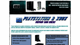 What Playstationxboxrepair.com website looked like in 2019 (4 years ago)