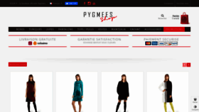 What Pygmees-shop.com website looked like in 2019 (4 years ago)