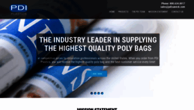 What Pdi-plastics.com website looked like in 2019 (4 years ago)