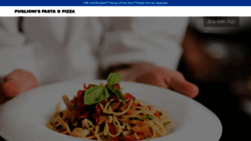 What Pugspasta.com website looked like in 2019 (4 years ago)