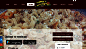 What Princeumberto.com website looked like in 2019 (4 years ago)