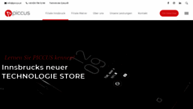 What Piccus.at website looked like in 2019 (6 years ago)