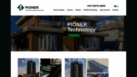 What Pioner-group.com website looked like in 2019 (4 years ago)