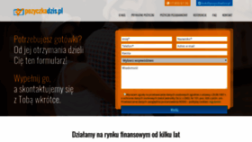 What Pozyczkadzis.pl website looked like in 2019 (4 years ago)