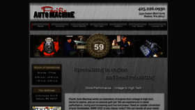 What Pacificautomachine.com website looked like in 2019 (4 years ago)
