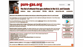 What Pure-gas.org website looked like in 2019 (4 years ago)