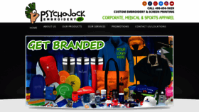 What Psychojock.com website looked like in 2019 (4 years ago)
