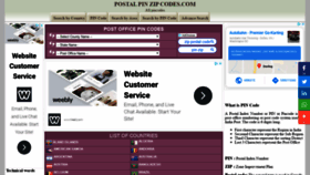 What Postalpinzipcodes.com website looked like in 2019 (4 years ago)