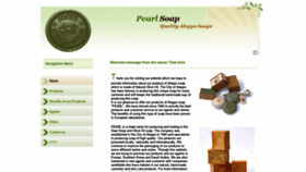 What Pearl-soap.com website looked like in 2019 (4 years ago)
