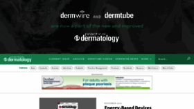 What Practicaldermatology.com website looked like in 2019 (4 years ago)