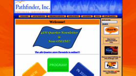 What Pathfinderinc.org website looked like in 2019 (4 years ago)