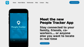 What Peopletrackerapp.com website looked like in 2019 (4 years ago)