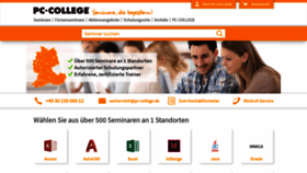 What Pc-college.at website looked like in 2019 (4 years ago)