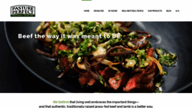 What Pastureperfectmeats.com website looked like in 2019 (4 years ago)