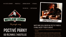 What Poctivyparek.cz website looked like in 2019 (4 years ago)