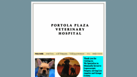 What Portolaplazaveterinaryhosp.com website looked like in 2019 (4 years ago)