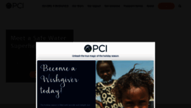 What Pciglobal.org website looked like in 2019 (4 years ago)