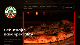 What Pizzapuborea.sk website looked like in 2019 (4 years ago)