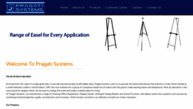 What Pragatisystems.in website looked like in 2019 (4 years ago)