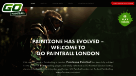 What Paintzone.co.uk website looked like in 2019 (4 years ago)