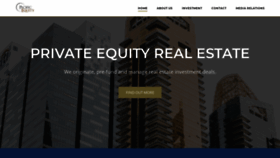 What Pacific-equitygroup.com website looked like in 2019 (4 years ago)