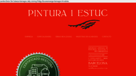 What Pinturaiestuc.com website looked like in 2019 (4 years ago)