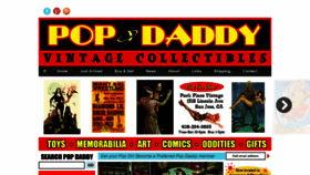 What Popdaddyvintage.com website looked like in 2019 (4 years ago)