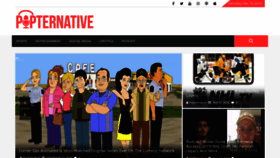 What Popternative.com website looked like in 2019 (4 years ago)