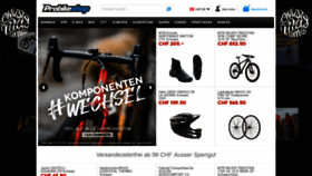 What Probikeshop.ch website looked like in 2019 (4 years ago)