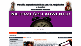What Parafiawojciech.pl website looked like in 2019 (4 years ago)