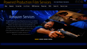 What Poweredproductions.com.au website looked like in 2019 (4 years ago)
