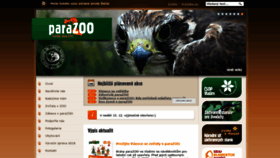 What Parazoo.cz website looked like in 2019 (4 years ago)