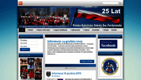 What Polskaszkolaferdynanda.org website looked like in 2019 (4 years ago)