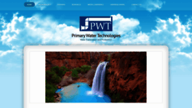 What Primarywatertechnologies.com website looked like in 2019 (4 years ago)