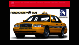 What Pondicherrytaxi.com website looked like in 2019 (4 years ago)