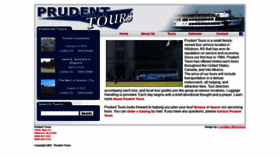 What Prudenttours.com website looked like in 2019 (4 years ago)